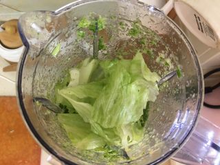 减肥排毒代餐果蔬汁, 苹果 生菜 芹菜都一样 加点水就打碎