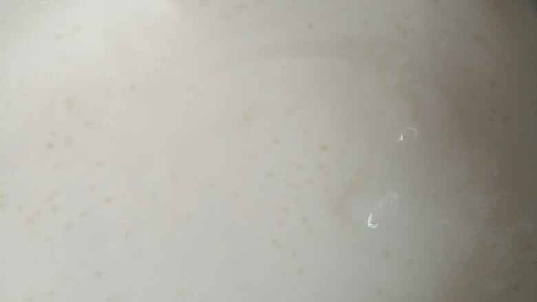 自制水果酸奶,牛奶倒入酸奶机，加入乳酸菌粉搅拌均匀
