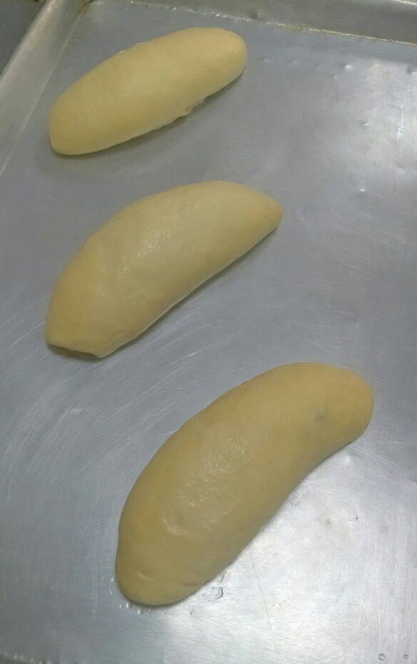 红豆面包,摆盘发酵80分钟