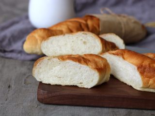 咸香长面包,面包的切片组织