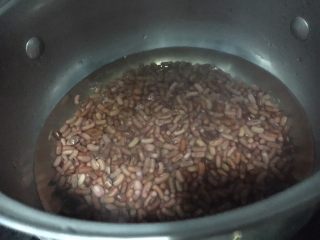 自制蜜红豆,豆子加适量的水