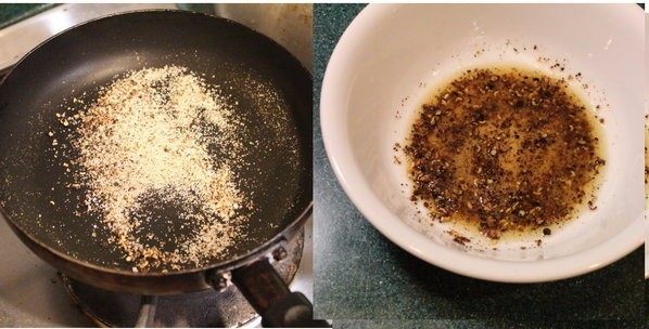 五香捆蹄,将花椒磨碎，和盐一起干炒至盐稍变色，加入高梁酒