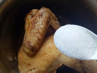 电饭煲烤鸡,细砂糖1勺