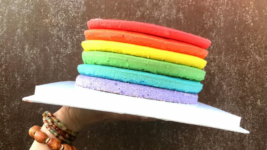 彩虹蛋糕胚制作方法