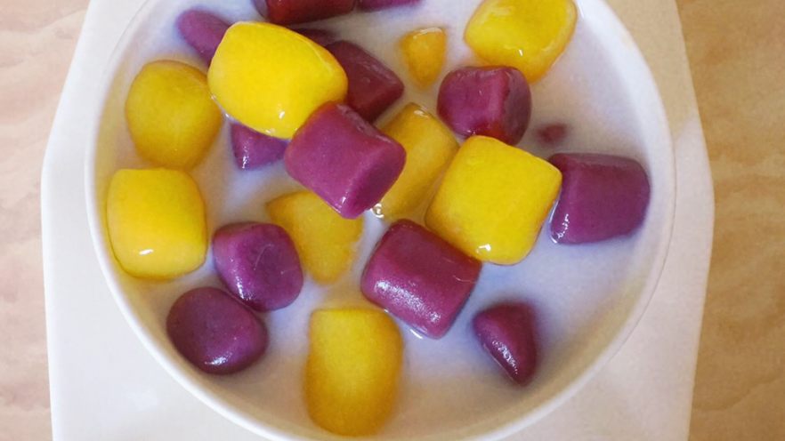 紫薯南瓜双色芋圆