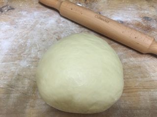 杂蔬火腿奶酪卷面包 直接法,现在开始塑形面团
