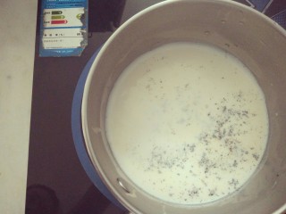 经典法式焦糖布丁,将牛奶煮至微沸