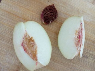桃的4种吃法,把最后一瓣切开