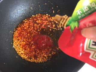 茄汁大虾,蕃茄酱