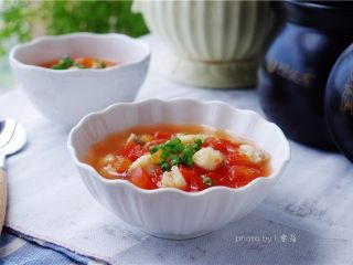 番茄鱈魚湯