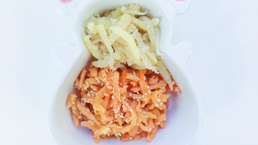 洋芋（土豆）胡萝卜擦擦