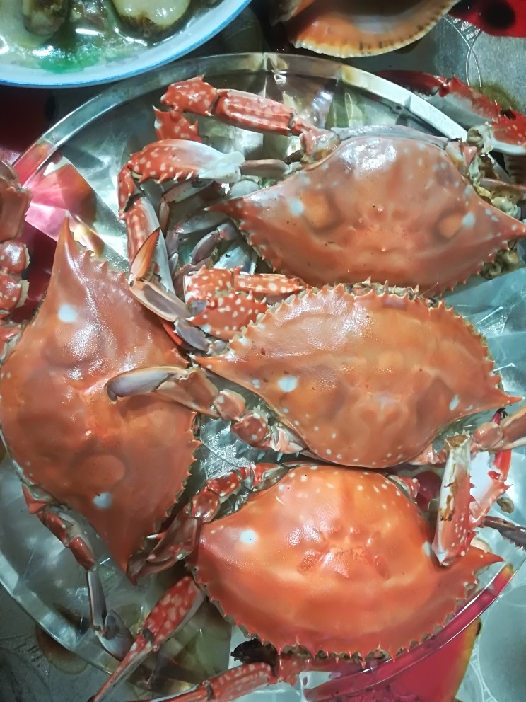 锅烀螃蟹