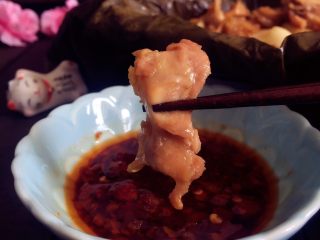 荷香蒸猴头菇鸡腿肉（附如何清洗猴头菇）,成品