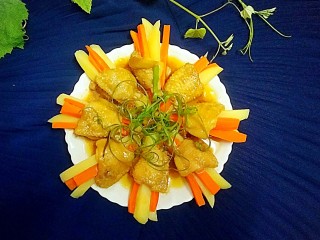 胡萝卜土豆酿鸡翅