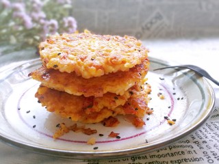 番茄火腿米饭饼