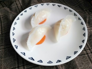 水晶虾饺,晶莹剔透的虾饺出锅喽