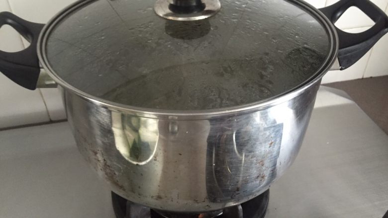 【冬瓜薏米猪骨汤】·利尿祛湿、美容瘦身、消除水肿,最后闷煮40分钟，加盐调味就可以出锅了