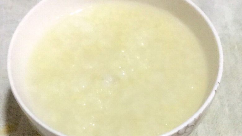 鸭肝蔬菜粥  宝宝辅食12M+,准备好煮好的白粥