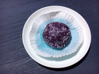 芝士椰蓉紫薯球,美美哒