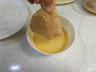 炸鸡排（非油炸版）,裹蛋液