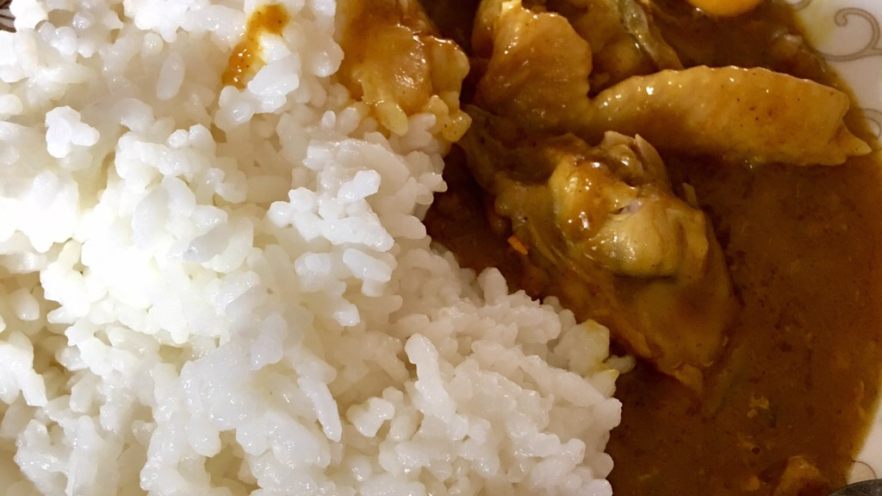 香甜米饭+咖喱鸡