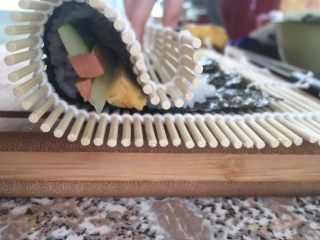 自制寿司,(侧面图)