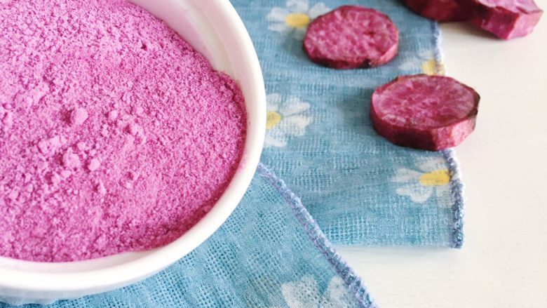 自制紫薯粉,做好的紫薯粉放进干燥的密封罐储存 方便需要的时候取用