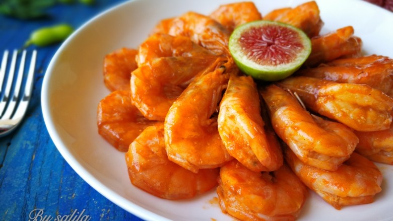 #咸味#茄汁大虾,全家人都爱的一道菜。