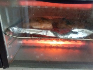 烤中翅,200℃烤15分钟