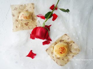 玫瑰鲜花饼,成品图