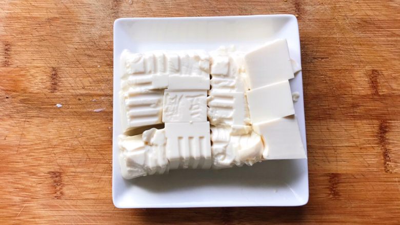 豆腐3刀9块立体图图片