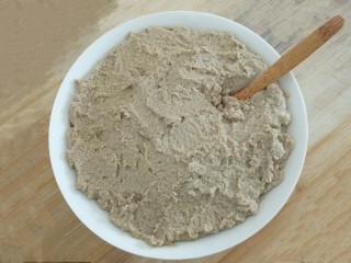 自制豆沙,炒好的黑豆沙﻿﻿﻿﻿
