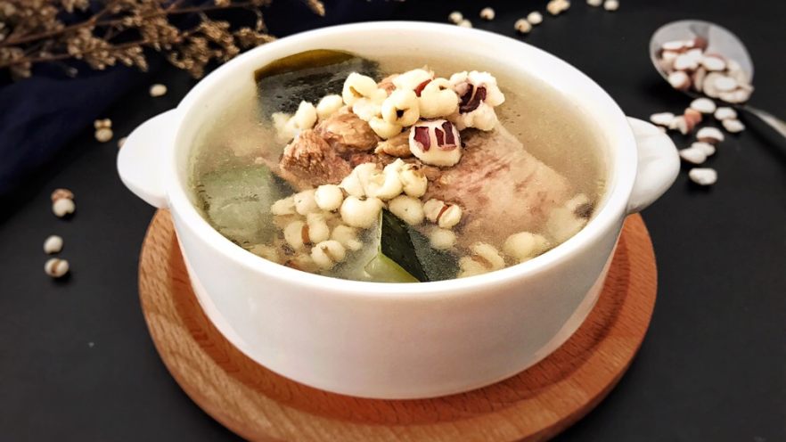 一碗汤#冬瓜芡实薏米海带老鸭汤