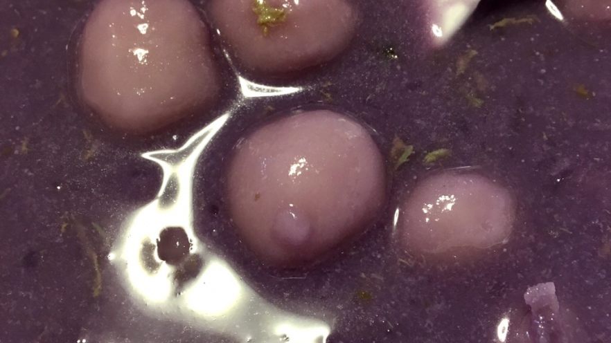 紫薯小圆子