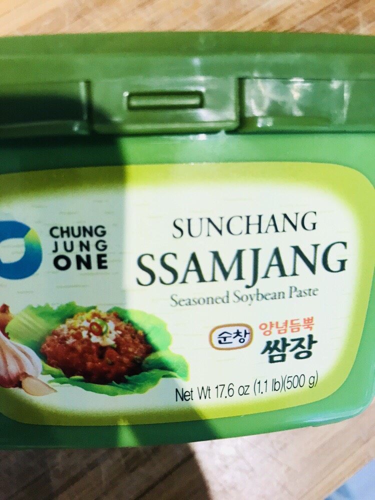 韩式参鸡汤 ,我用的是这个韩国酱做sauce