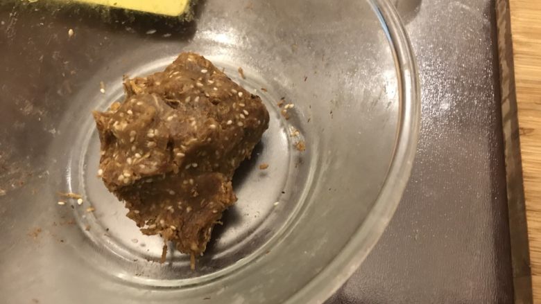 肉松饼&绿豆酥（植物油版）,揉成一团