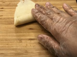 肉松饼&绿豆酥（植物油版）,从一端卷起
