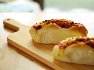 香葱芝士香肠面包（波兰种）,冷食、热食均可