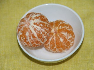 橘子果冻,剥皮