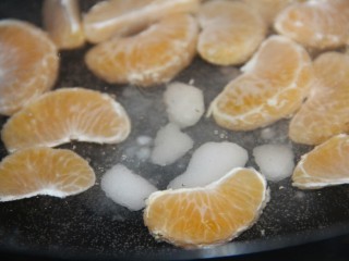 橘子果冻,放糖
