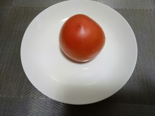 #家常菜木须柿子#,西红柿洗净，备用。