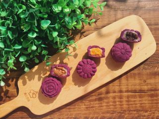 紫麻薯糕