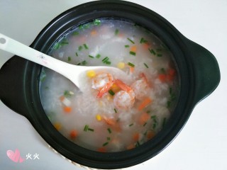 海鲜砂锅粥(宝宝辅食),清淡可口~