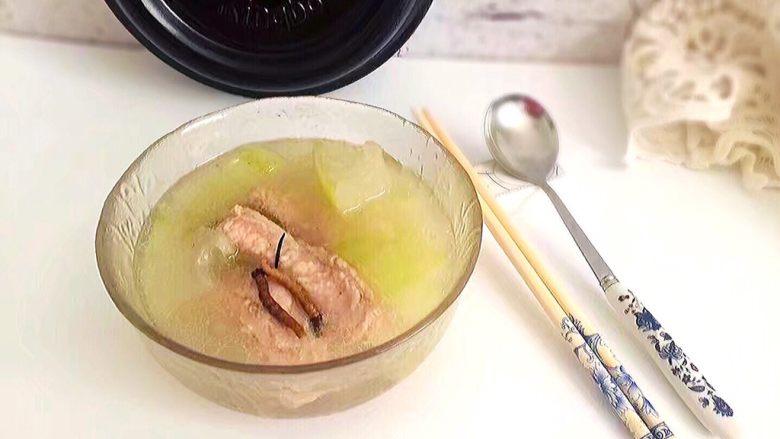 坤博砂锅－虫草冬瓜排骨汤,来一碗吧！