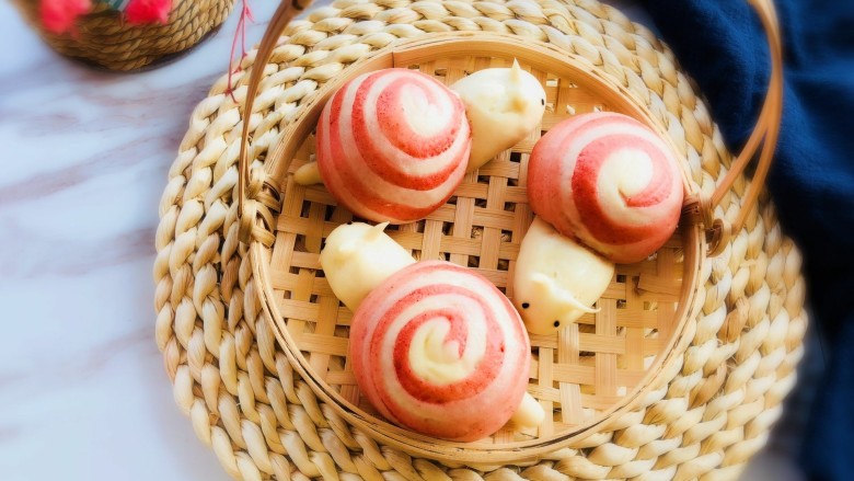 #中式点心#小蜗牛肉包子,最后晒下成品图，是不是很可爱，够不够吃呢！