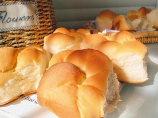 淡奶油老式面包,特别柔软的面包