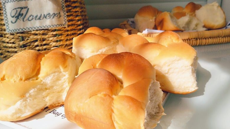 淡奶油老式面包,特别柔软的面包