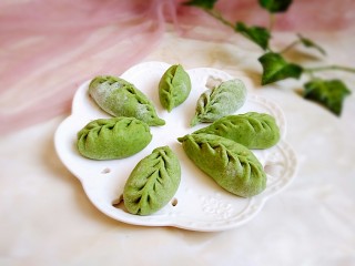 绿叶饺子