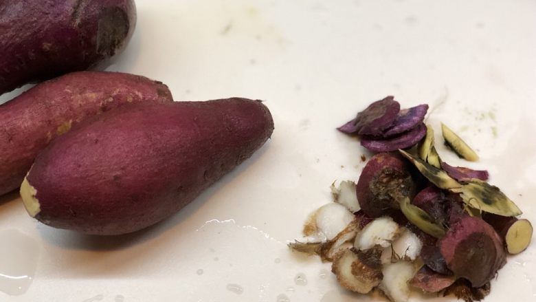 五谷杂粮,紫薯番薯切除两头