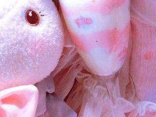 浪漫樱花●椰奶草莓双色双味布丁@@小白快手秒成,简单吧？那就快来一亲芳泽吧！